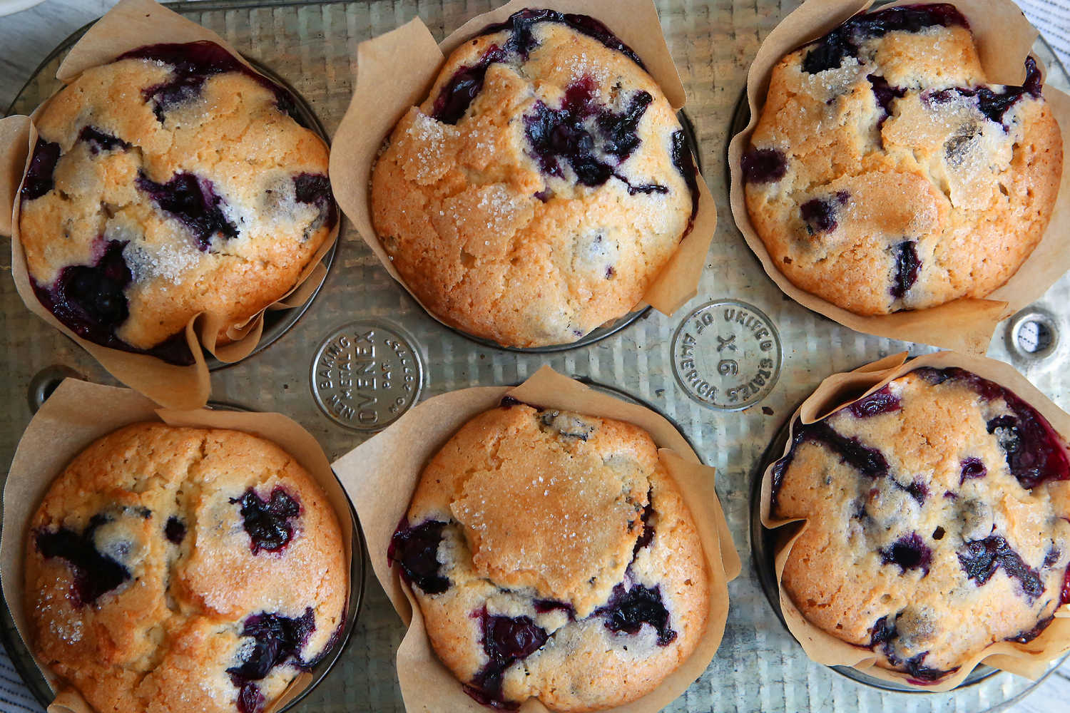 The Best Blueberry Muffins