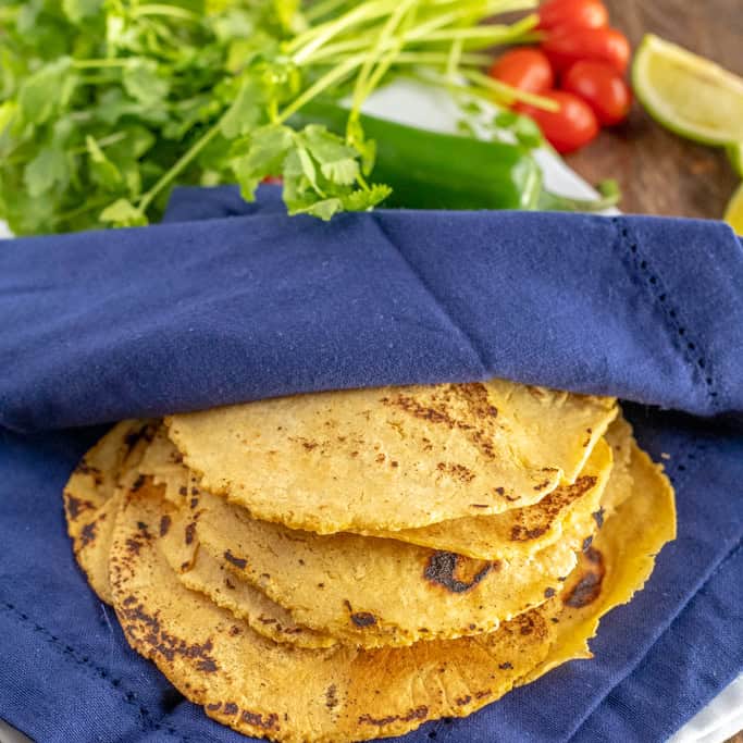 Homemade Corn Tortillas