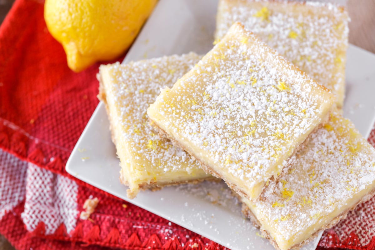 Lemon Cream Cheese Squares