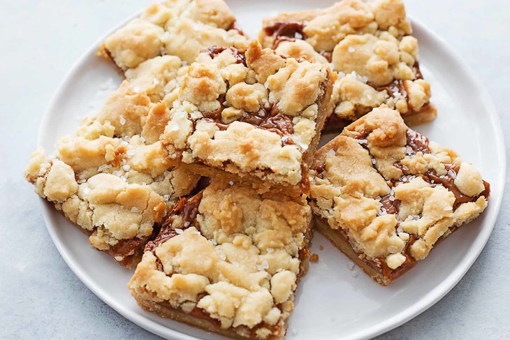 Salted Caramel Butter Bars