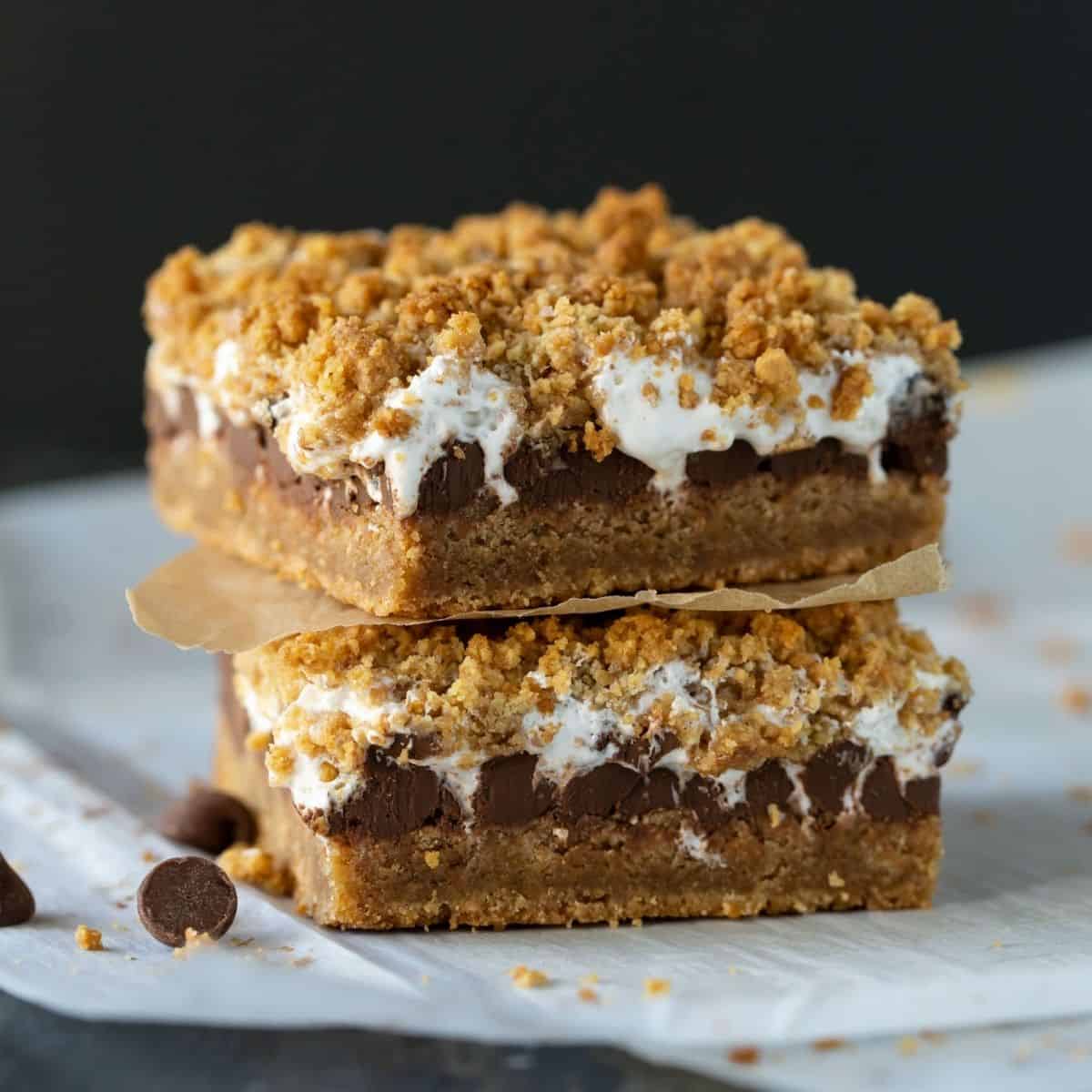 S’mores Ooey Gooey Bars
